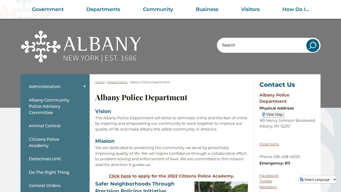 Police | Albany, NY